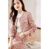 Elegant Tweed Two-Piece Set