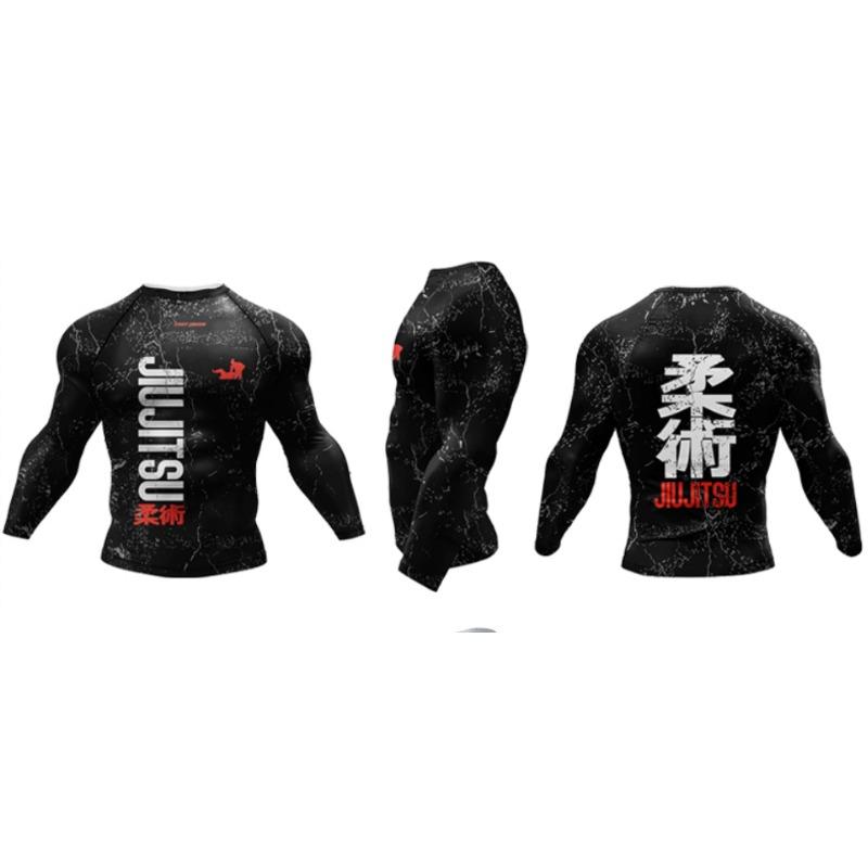 Men Cody Lundin MMA T-shirt 3D Printed Bjj Boxing Sport Tops Long Sleeve Rash Guard Jiu Jitsu Shirts Kickboxing Fitness Jerseys