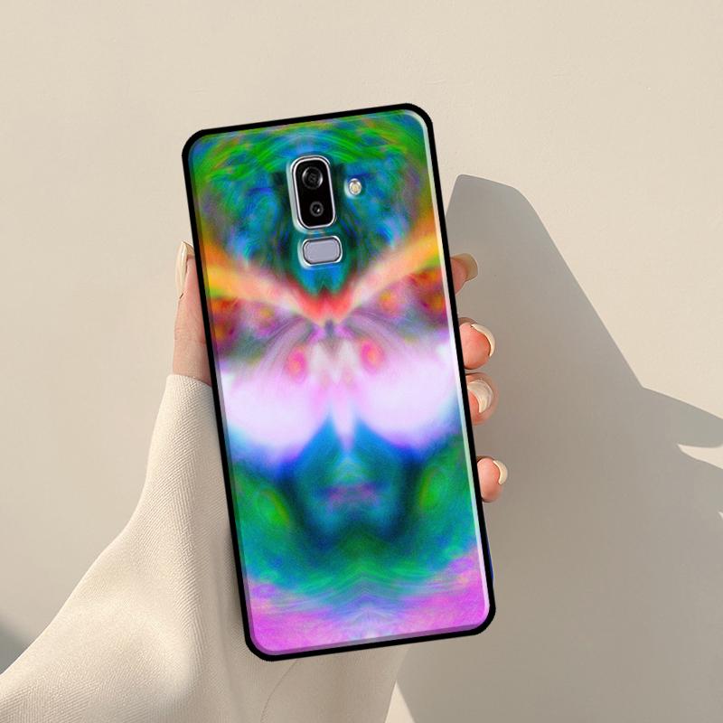 Hot Sell Spiritual Trippy Psychodelic Cover For Samsung Galaxy J4 J6 Plus 2018 A6 A7 A8 A9 J8 J1 2016 A3 A5 J3 J7 J5 2017 Case