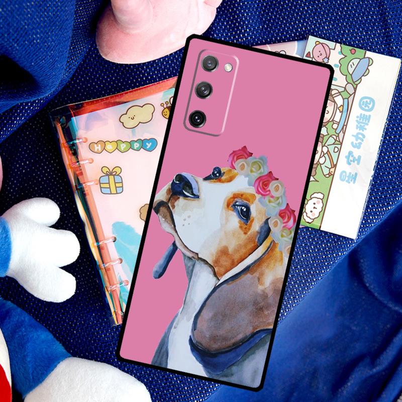 Beagle Puppy Dog Case For Samsung Galaxy S26 Ultra S25 S24 S23 S22 S21 S10 Plus S20 FE S25 Ultra Cover Funda