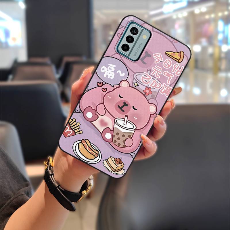Full Wrap Cute Phone Case For Nokia G22 Soft Case Back Cover Cartoon Protective Phone Pouch Fashion Design Silicone TPU