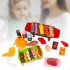 Jeu de Barbecue Jouet Simulation pour Enfants Cadeau d'Anniversaire Tout-Petits 27 pièces