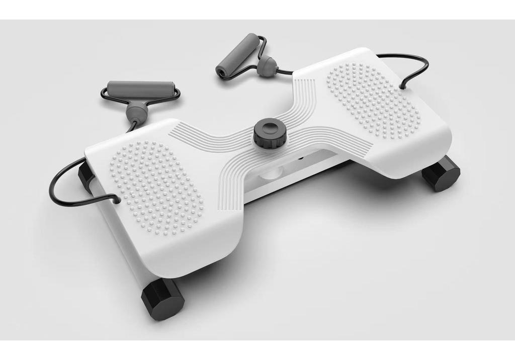 Adjustable Silent Double Bearing Waist Twisting Disc for Fitness