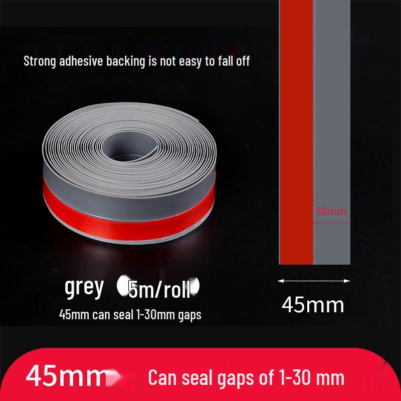 Windproof Waterproof Door & Window Gap Sealing Strip – Soundproof, Insulating Rubber Strip