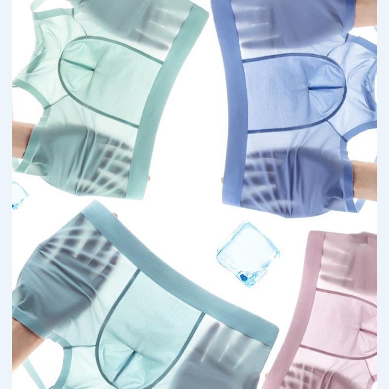 РЈР»СЊС‚СЂР°С‚РѕРЅРєРёРµ С‚СЂСѓСЃС‹-Р±РѕРєСЃРµСЂС‹ Ice Silk, РјСѓР¶СЃРєРёРµ РїРѕР»СѓРїСЂРѕР·СЂР°С‡РЅС‹Рµ Р±РµСЃС€РѕРІРЅС‹Рµ СЃРµРєСЃСѓР°Р»СЊРЅС‹Рµ РјСѓР¶СЃРєРёРµ С€РѕСЂС‚С‹-Р±РѕРєСЃРµСЂС‹ СЂР°Р·РјРµСЂР° РїР»СЋСЃ L-4XL L