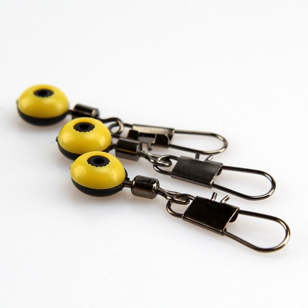 20Pcs/Set 32mm Fishing Float Bobber Stop Swivel Space Beads Stopper Fishing Accessories