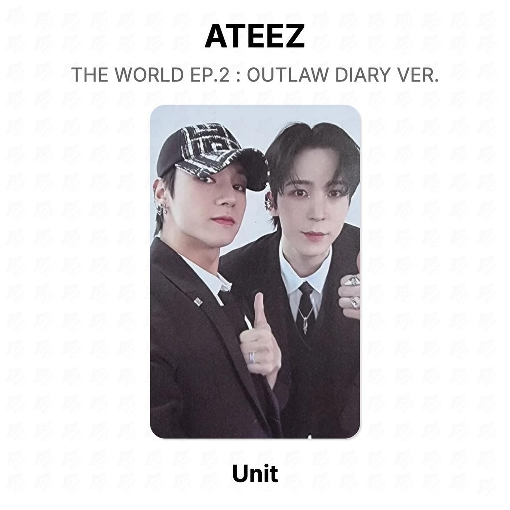 ATEEZ THE WORLD EP.2 : OUTLAW DIARY VER. Official Photocard