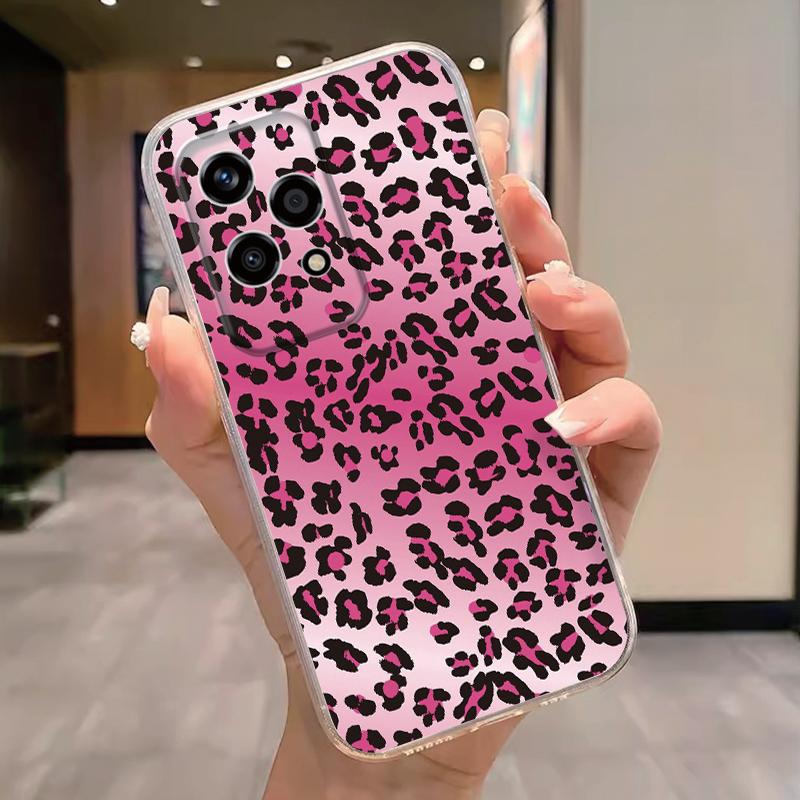

For Honor 200 90 400 Lite X8a X8b X8c Case Fashion Flowers Painted Clear Silicone Phone Cover Fundas Cute Cat Couple Soft Coque Honor 200 Lite