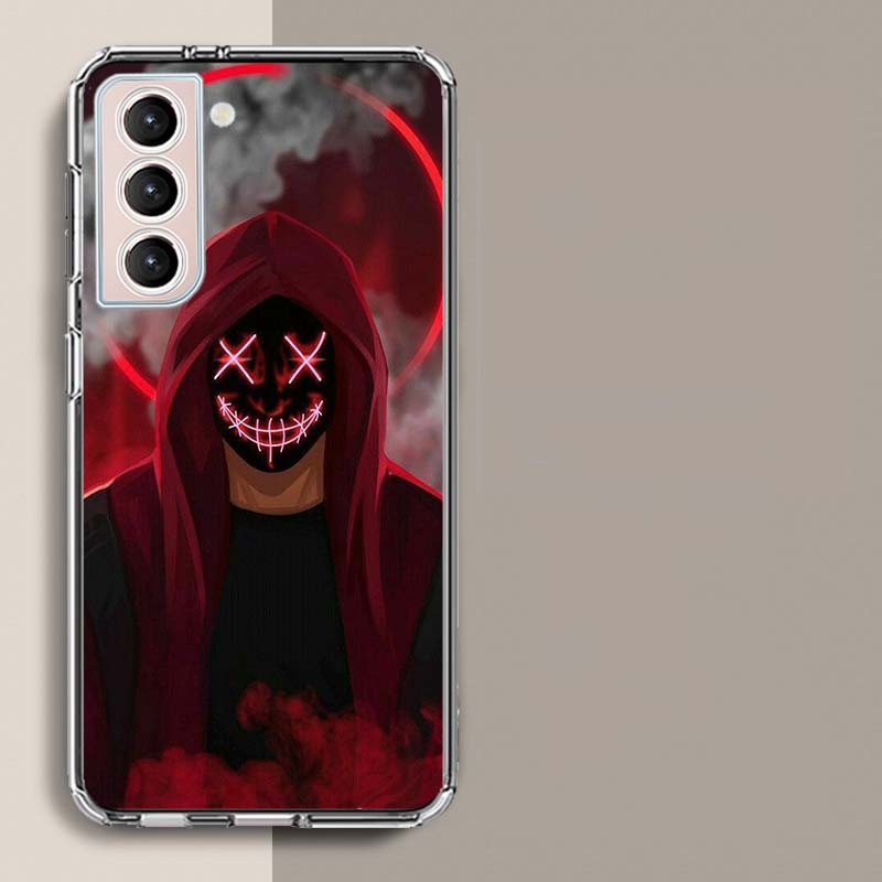 Devil Bad Boy Phone Case For Samsung Galaxy S25 Edge S24 S23 FE S21 S20 S10 Plus S22 S26 Ultra Cover Clear Cases TPU Capa Shell