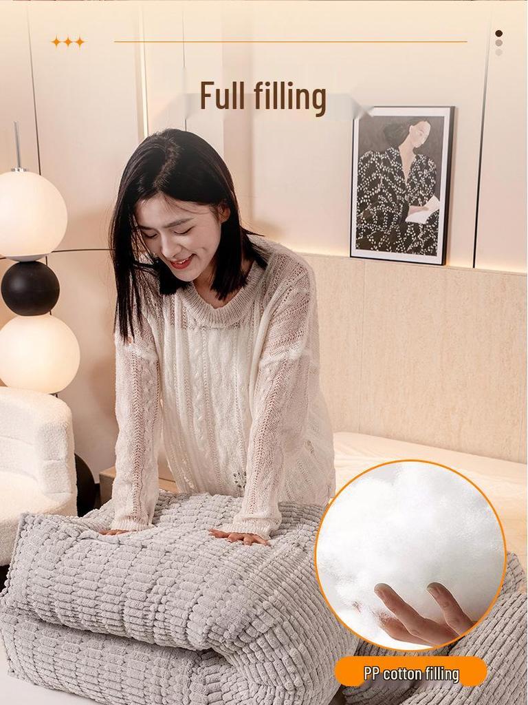 Cozy Headboard Cushion & Tatami Backrest Pillow for Bedroom and Living Room