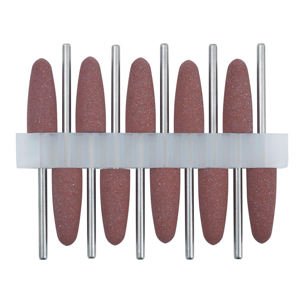 10Pcs/Lot 2.35mm Dental Silicone Rubber Polishers Burs Grinding Heads HP Shank Drill Rotary Teeth Whitening Dentist Tool