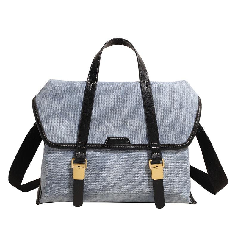 College student tote bag women 2025 new versatile high-end sense large-capacity commuting backpack autumn and winter going out backpack