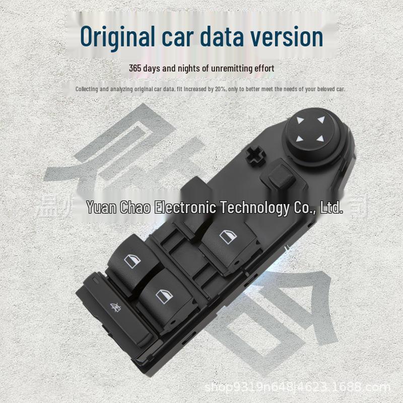 Compatible BMW E83 X3 Power Window Switch 61313414352 - Electric Window Button Assembly