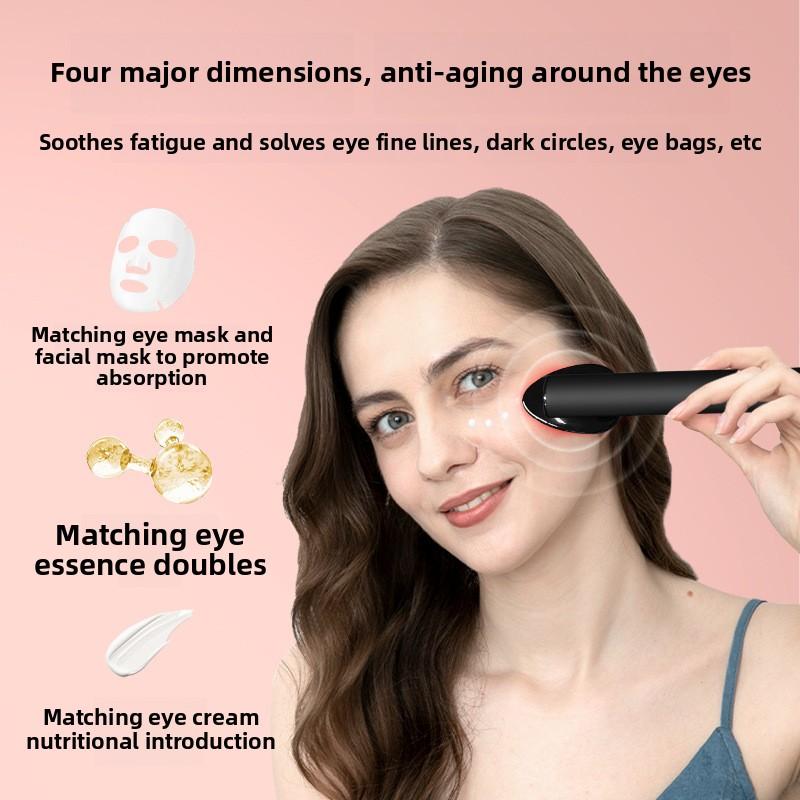 Electric Fairy Stick Introducer EMS Micro-current Lift Massager Color Light Small Iron Eye Beauty Instrument