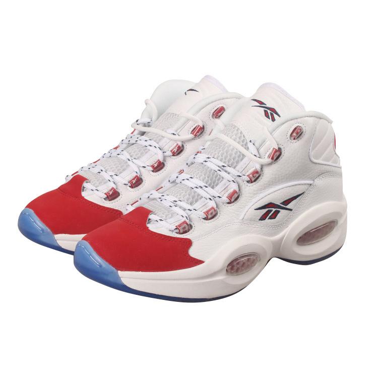 New Reebok Question Mid Red Toe 25th Anniversary FY1018