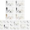 Non-cartoon Character Figure Model Set Black Male/female Skin Color Male/female Gray Male/female