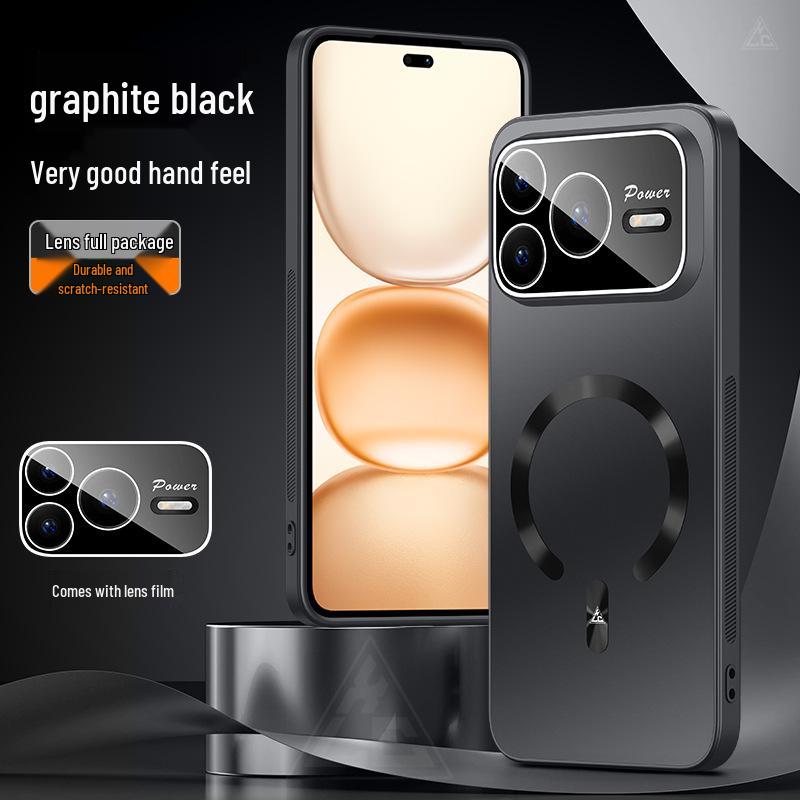 Honor X80i Ice Matte Magnetic Power2 Bracket 500Pro Protective Case Play 80 Pro