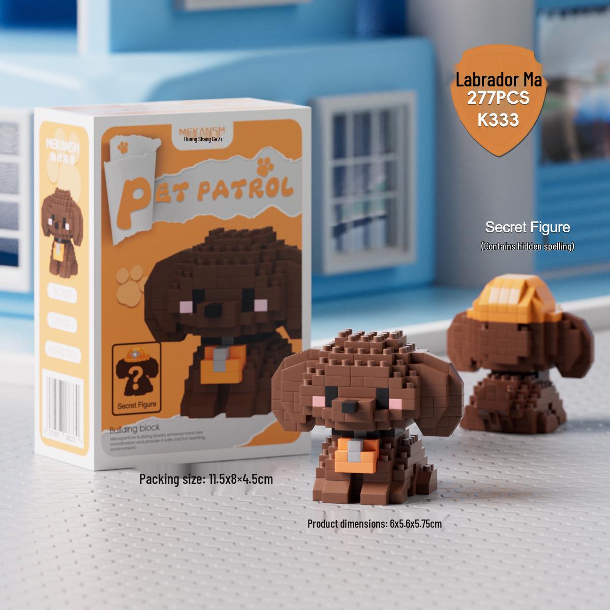 

Милий домашній улюбленець собака та кошеня мікроблоки сумісні з Лего освітній ігровий набір