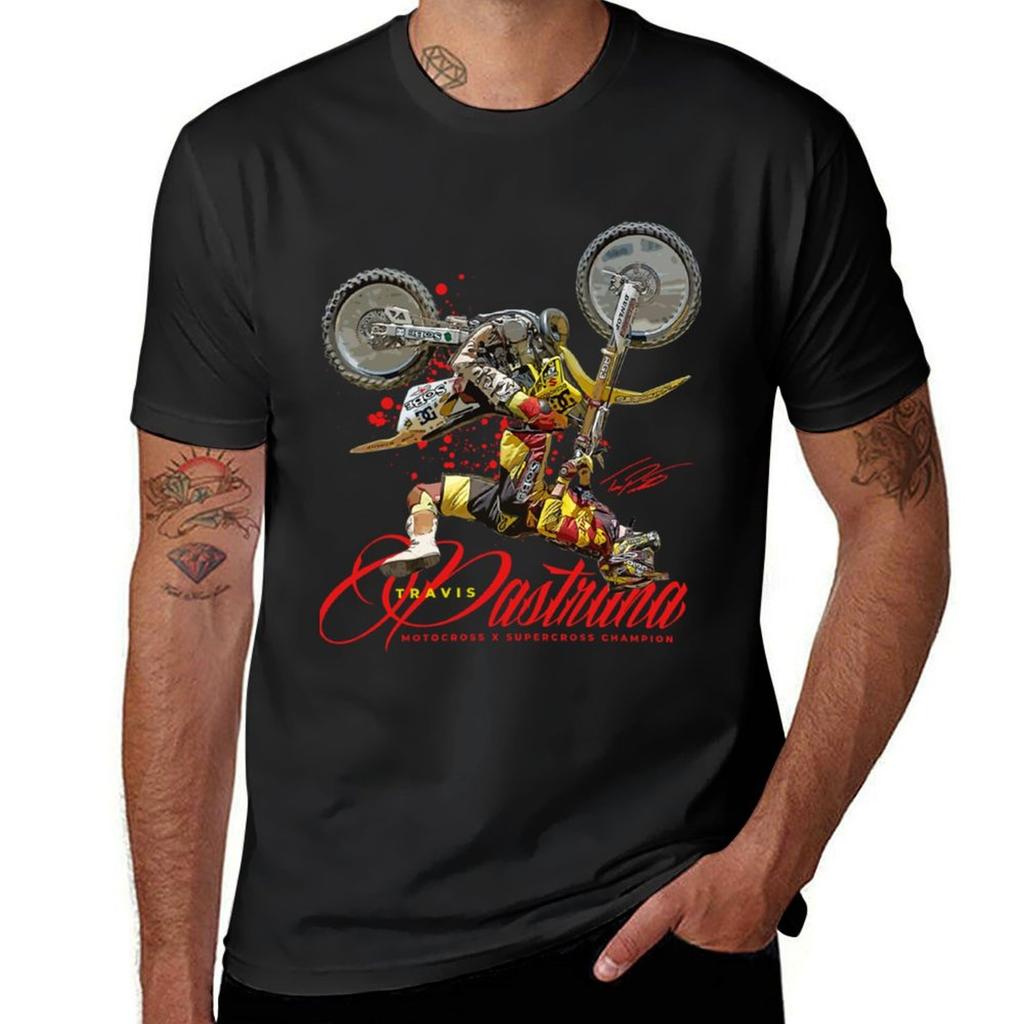 Travis Pastrana Tshirt Blanks Aesthetic Clothing Mens Graphic Tshirts Pack