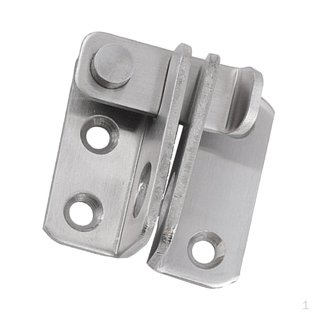 Latch Gate Latches Safety Door 0x45mm,Stainless Steel Brushed Finish Left Open