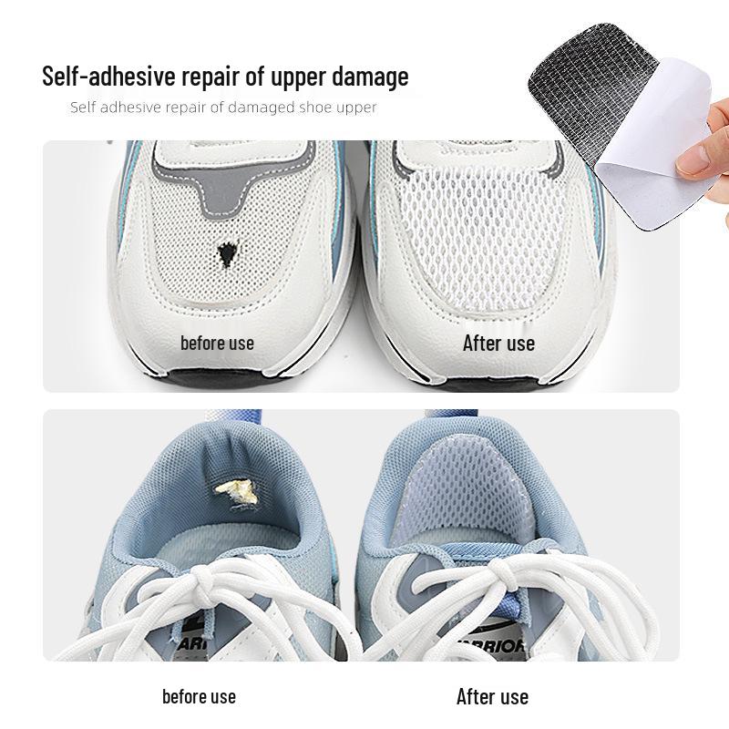 Självhäftande Slitageskyddande Häl- och Ovandelreparationslapp för Sneakers