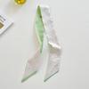Long silk scarf, high-end new versatile hair tie streamer, atmosphere ribbon, spring and summer decorative scarf, tied bag streamer