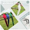 25/35cm handcrafted simulated creative parrot feather lawn small statue decoration animal bird garden bird accessory decoration
