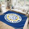 Leeds United Design Crystal Velvet Carpet Cozy Non?Slip Printed Rug For Bedroom Living Room Entrance
