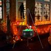 2025 Halloween Witch Cauldron With Tripod Eyeball Light Strings And Skeleton Halloween Cauldron Decoration For Home And Porch