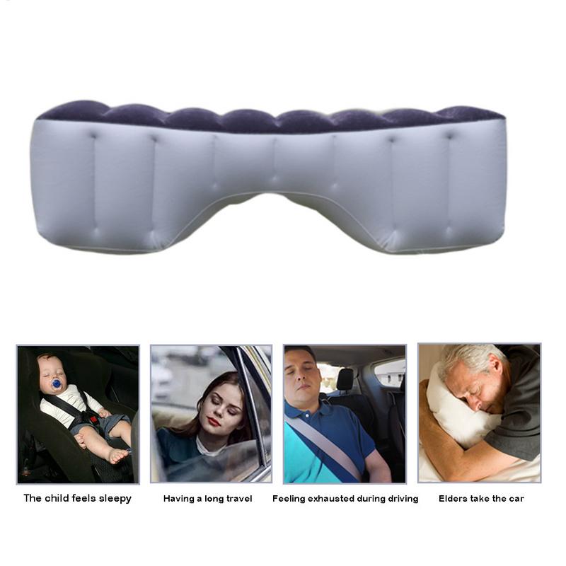 Air Cushion Durable Inflatable Back Seat Gap Pad Outdoor Car Bed Mattress for Camping Travel Hiking Trip Travel