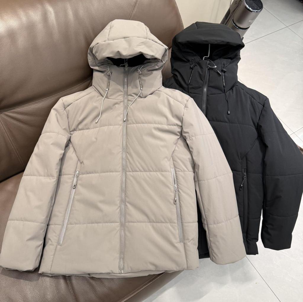 Chaqueta de Algodón con Capucha para Hombre de Invierno: Ropa de abrigo casual, cálida, versátil y moderna, engrosada