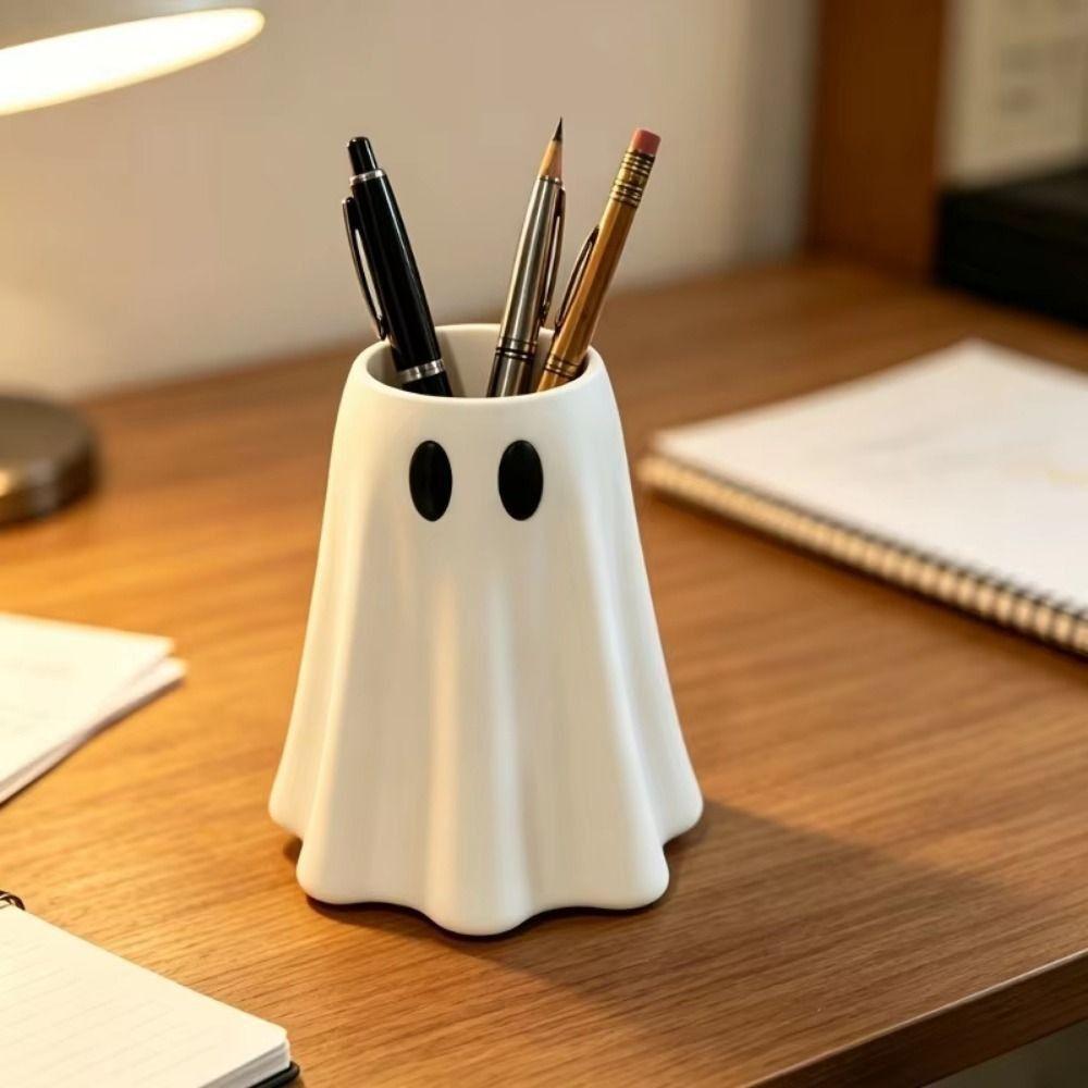 12 Oz Halloween Ghost Can Holder Spooky Beer Can Stand Cute Beverage Can Cover Home Decor