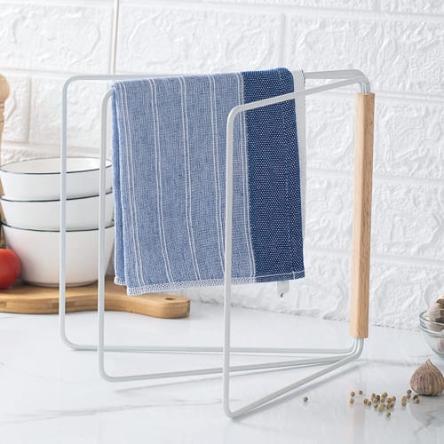 [Limited Edition] Nordic Kitchen Dish Dish Stand, Dish Dish Hanger, Dish Dish, Towel Stand, Kitchen Supplies, Kitchen Storage, Foldable, Convenient St
