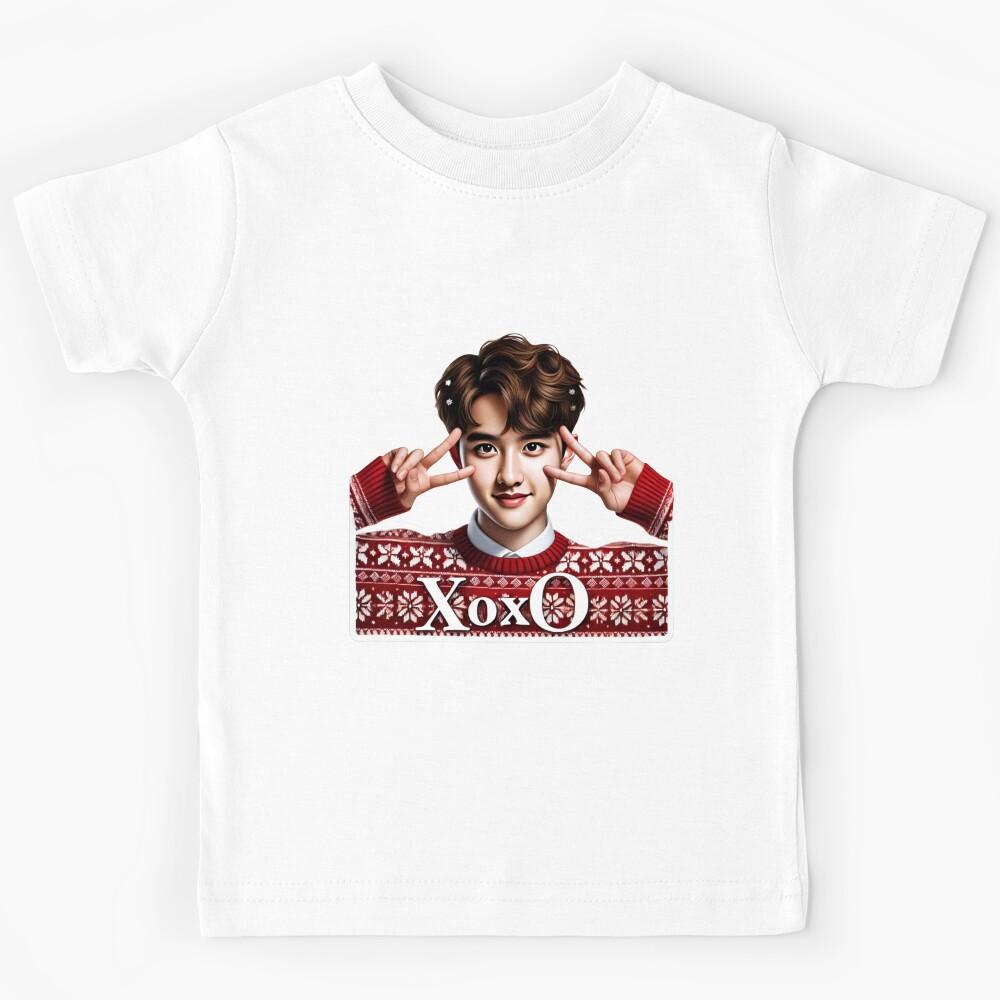 D.O. Holiday Sticker | XOXO Festive Collectible for EXO-Ls Kids T-Shirt 160