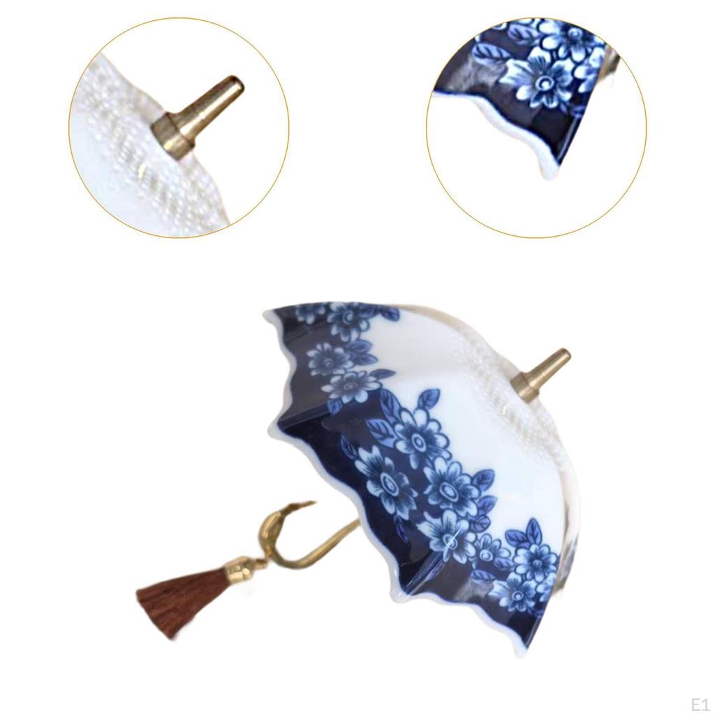 Ceramic Tea Strainer for Loose Leaf Umbrella Shape Artistic Essential Tool Teaware Teas Infuser