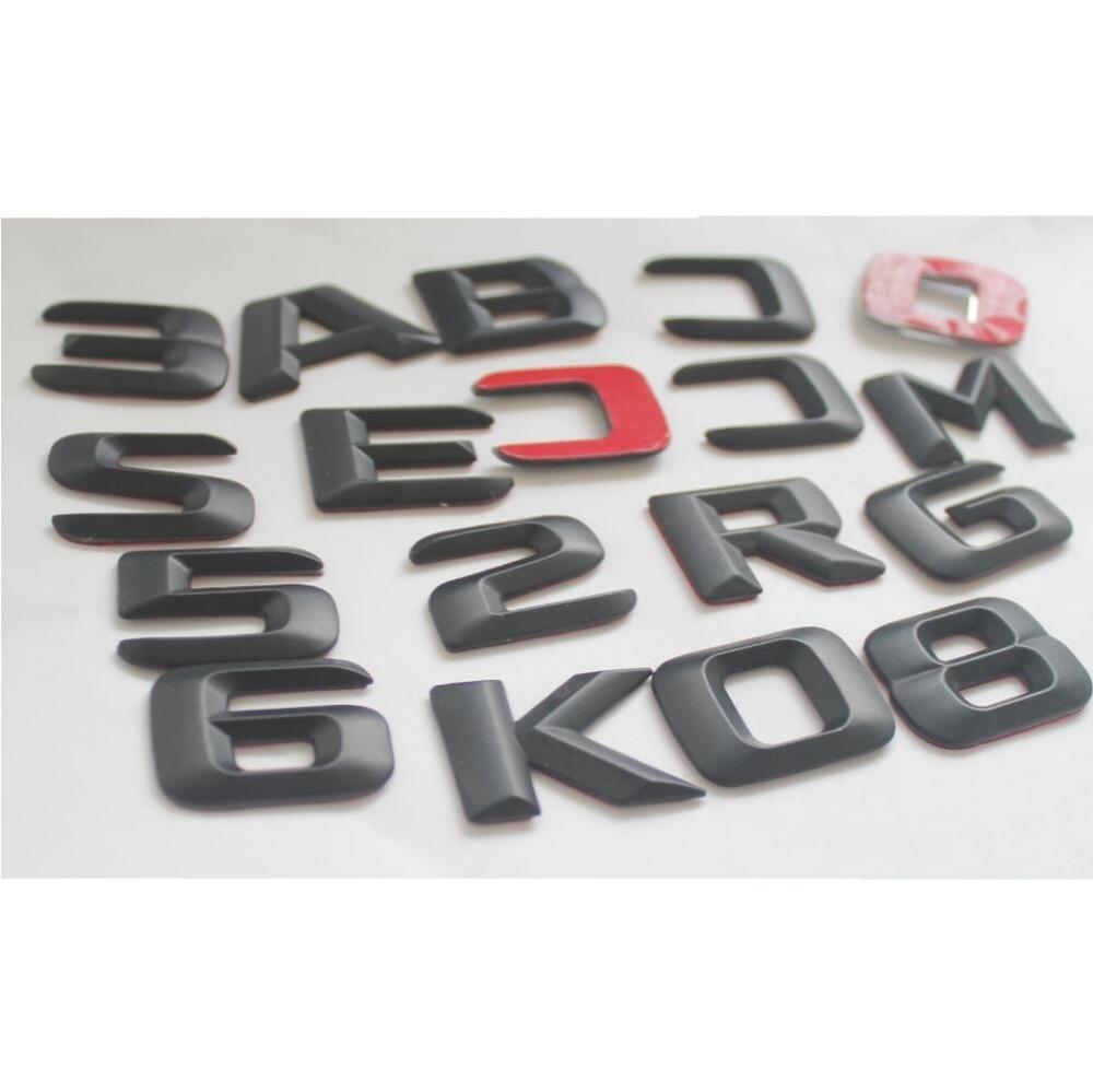 Gloss Black For Mercedes Benz W164 W166 ML55 ML63 AMG ML250 ML280 ML300 ML320 ML350 ML400 ML420 ML500 ML550 4MATIC CDI Emblems