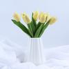 Feel Faux Moisturizing Tulipa Gesneriana Flower Bouquet For Interior Decor