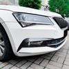 Škoda Superb MK3 2015-2019 Přední nárazník Větrný deflektor Spoilery Samolepka