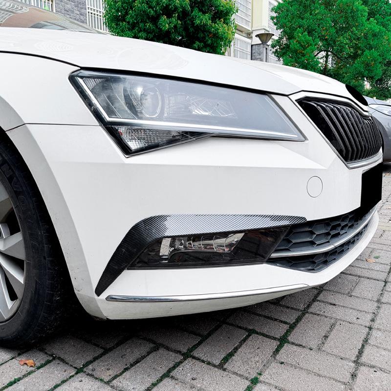 Škoda Superb MK3 2015-2019 Přední nárazník Větrný deflektor Spoilery Samolepka