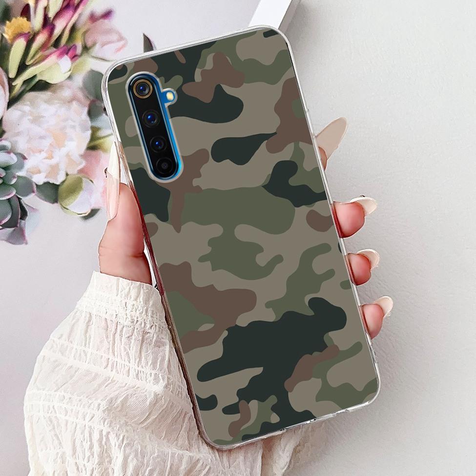 6.6" For Realme 6Pro RMX2061 RMX2063 Back Cover For Realme 6 Pro Case Clear Luxury Fashion Cute Cat Cool Funny Soft TPU Bumper