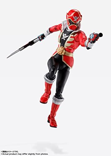 TAMASHII NATIONS S.H.Figuarts (Real Bone Carving Technique) Kaizoku Sentai Gokaiger Gokai Red, Approximately 145mm, PVC & ABS, Painted Action Figure