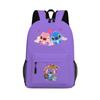 Digital Printed Backpack Children'S Cartoon Heat Transfer School Bag Large Capacity Backpack Student School Bag