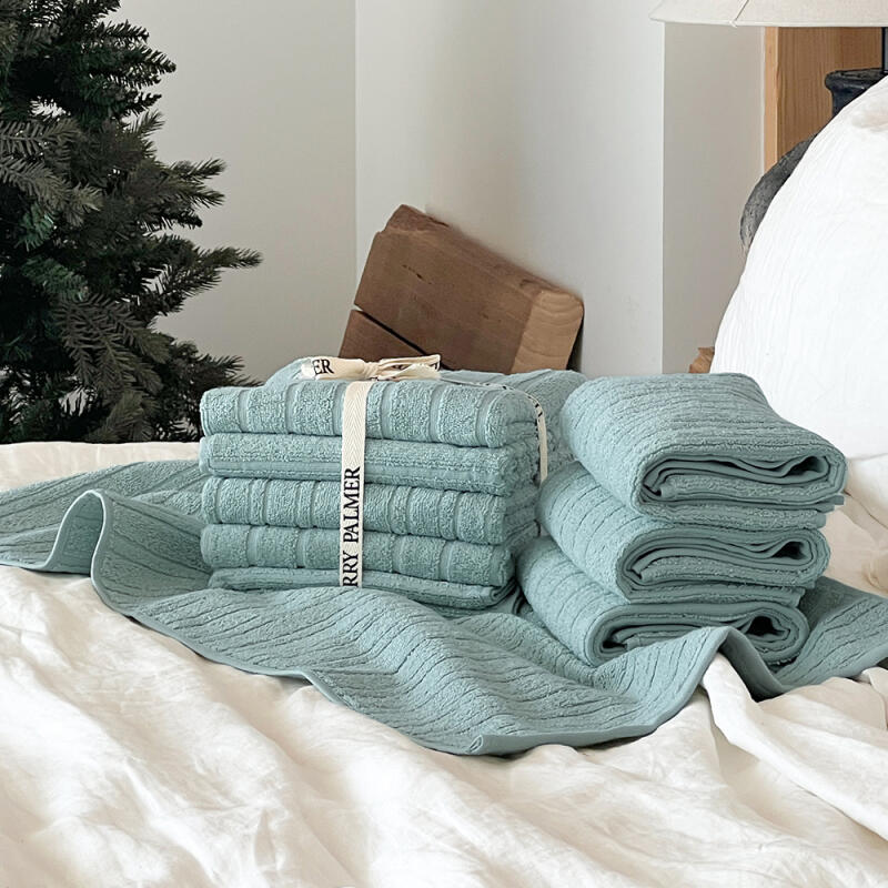 Hotel Towel Finley Towel 180g 10-Piece Towel Set Sand beige