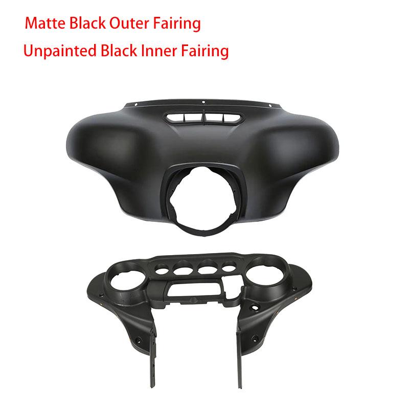 Motorcycle Batwing Inner Outer Fairing For Harley Touring Electra Glide Street Glide 2014-2024
