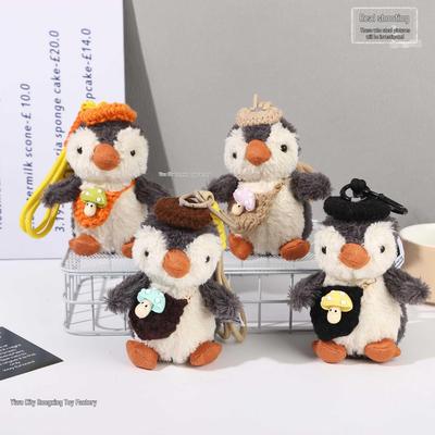 Adorabile Portachiavi Ciondolo Pinguino Peluche - Carino Portachiavi & Alla Moda Ciondolo per Borsa Regalo