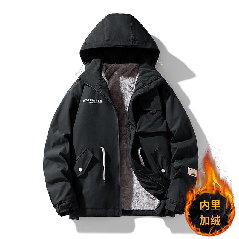 Jacket Men's Spring and Summer Fat Fattened Plus Size Men's Jacket 2025 New Autumn and Spring