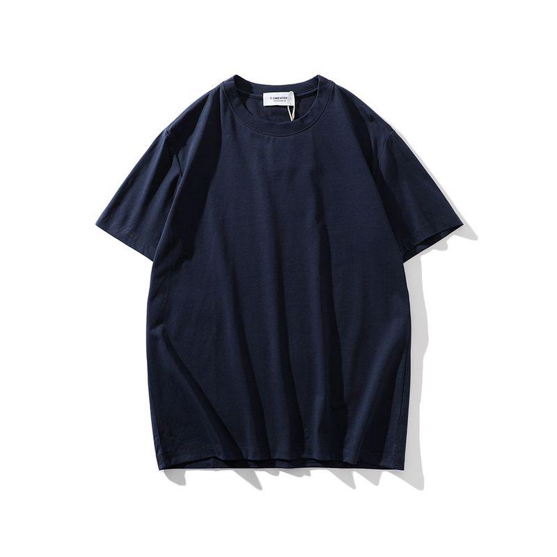 Foreign Trade Export to Domestic Sales DuPont Sorona Cool Feeling Lyocell Tencel Short sleeve T-shirt Men Summer Light Luxury Top