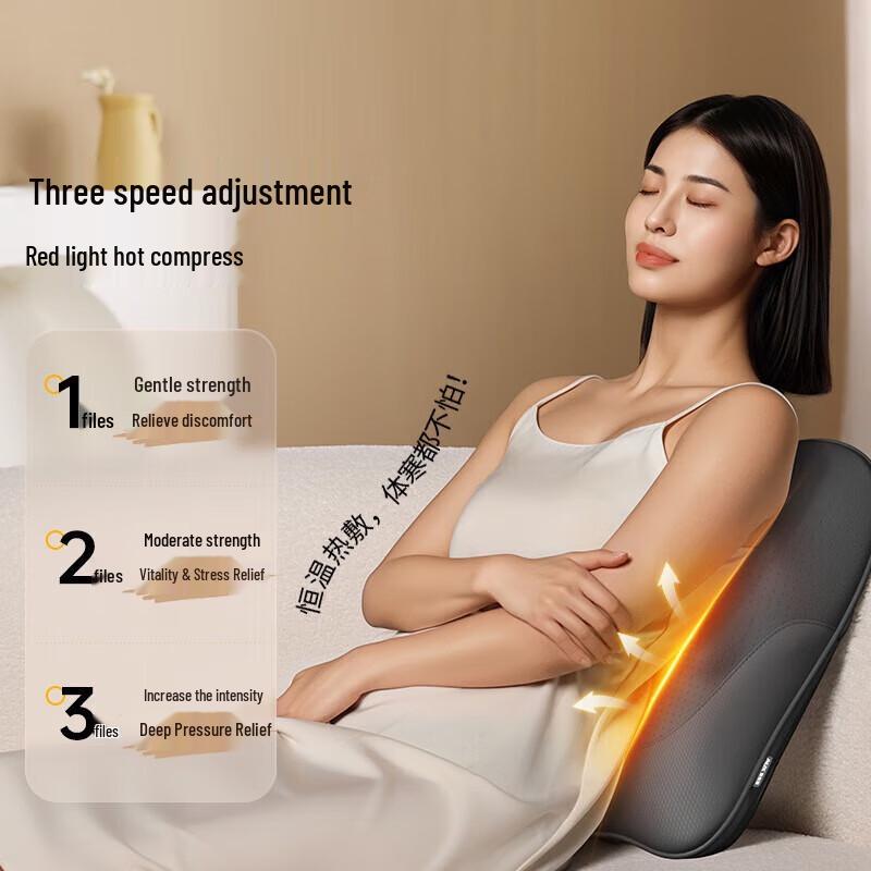 AUX Heated Dual-Zone Waist Massager