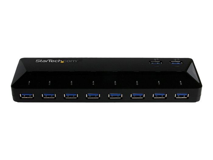 StarTech.Com Hub USB 3.0 À 10 Ports Avec Ports De Charge Et Synchronisation - 2x 1,5 A (ST103008U2C)
