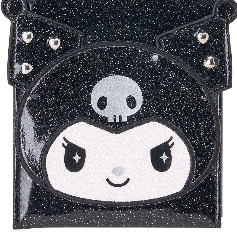 Sanrio Kuromi Folding mirror (KUROMI's Special Key) Japan NEW